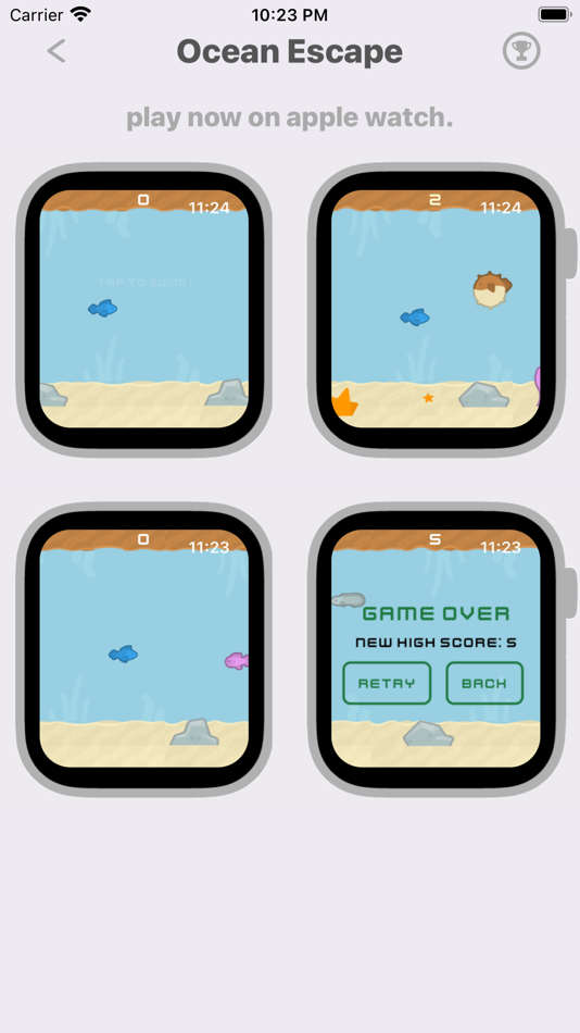 #5. Wrist Arcade 10-in-1 (iOS) 由: Vineet Patil