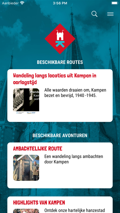 Kampen Stadsgids Screenshot