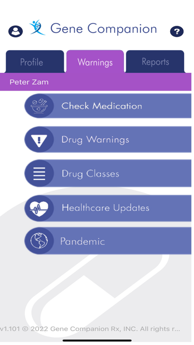 Gene Companion Screenshot