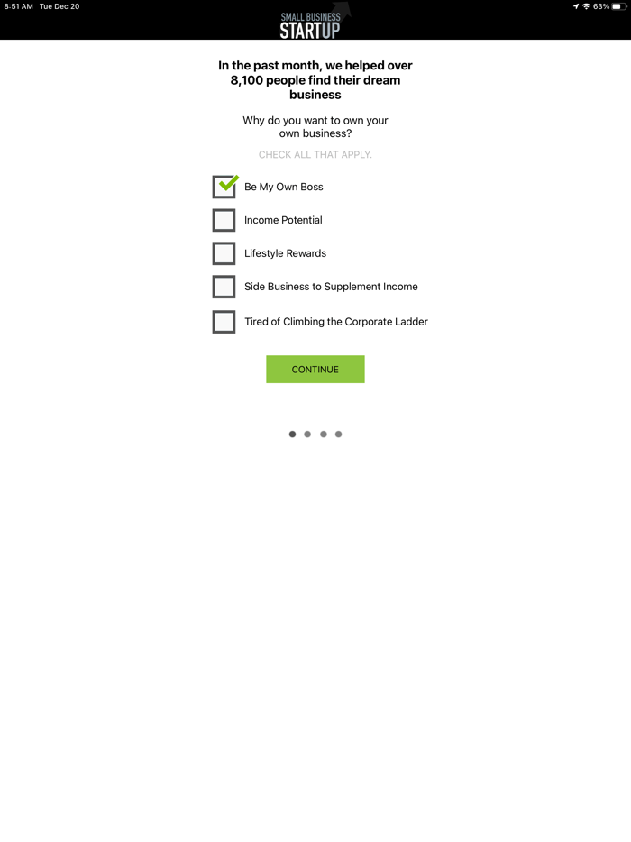 Small Business Startup