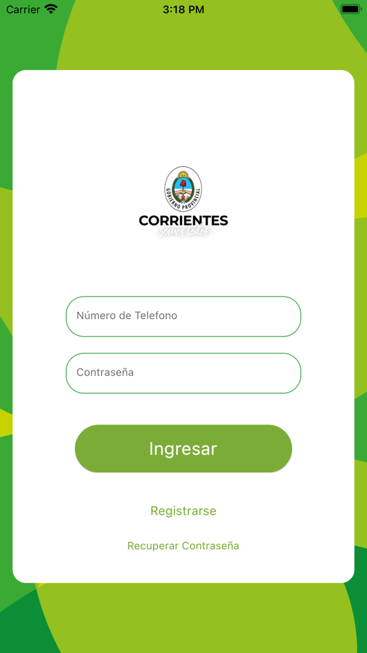 #1. Registro de Alertas Ctes (iOS) 由: CORRIENTES TELECOMUNICACIONES S.A.P.E.M.