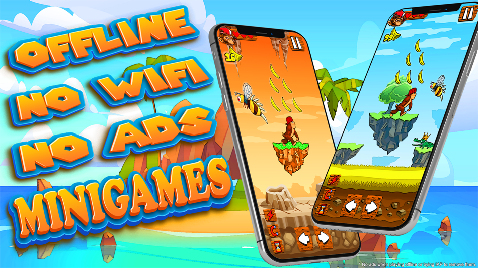 #1. Monkey Games Offline No Wifi (iOS) By: Quartz Games LLC