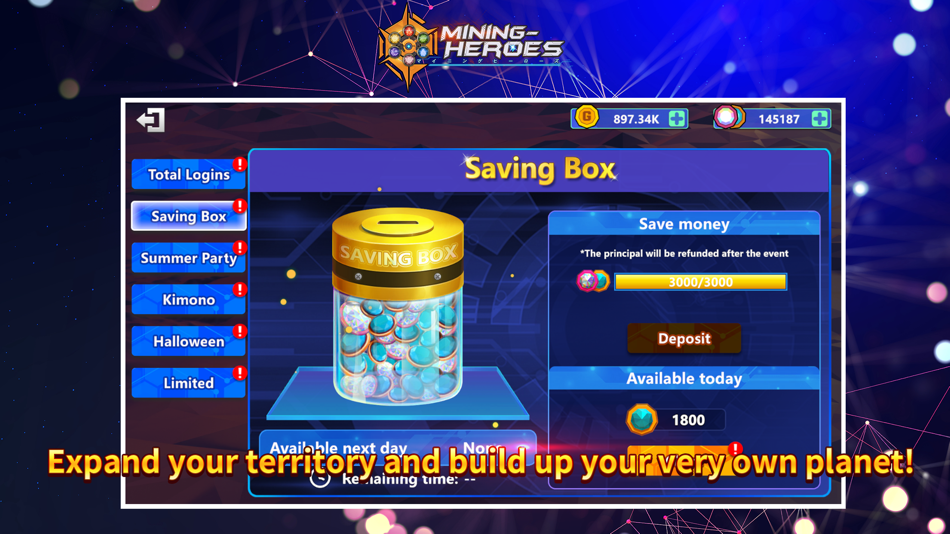 #3. Mining Heroes: Puzzle RPG (iOS) 由: LITERACYZ CO.,LTD.
