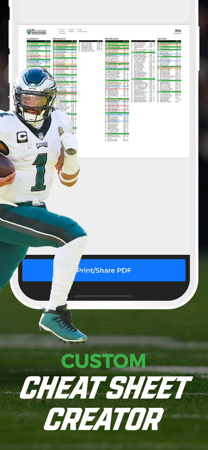 Fantasy Football Draft Kit UDK