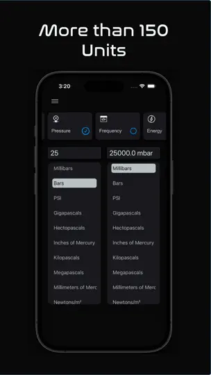 Скриншот All Units на iPhone 3