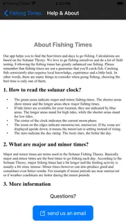 fishing times calendar problems & solutions and troubleshooting guide - 1