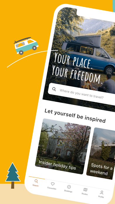 roadsurfer spots Campsites Screenshot