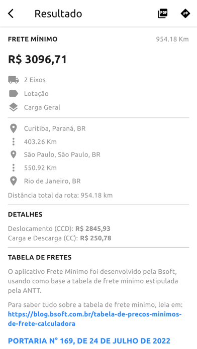 Frete Mínimo Screenshot