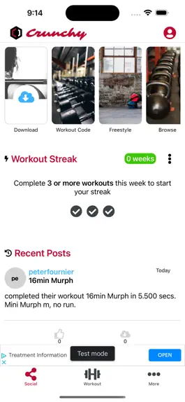 Game screenshot Crunchy Fitness mod apk