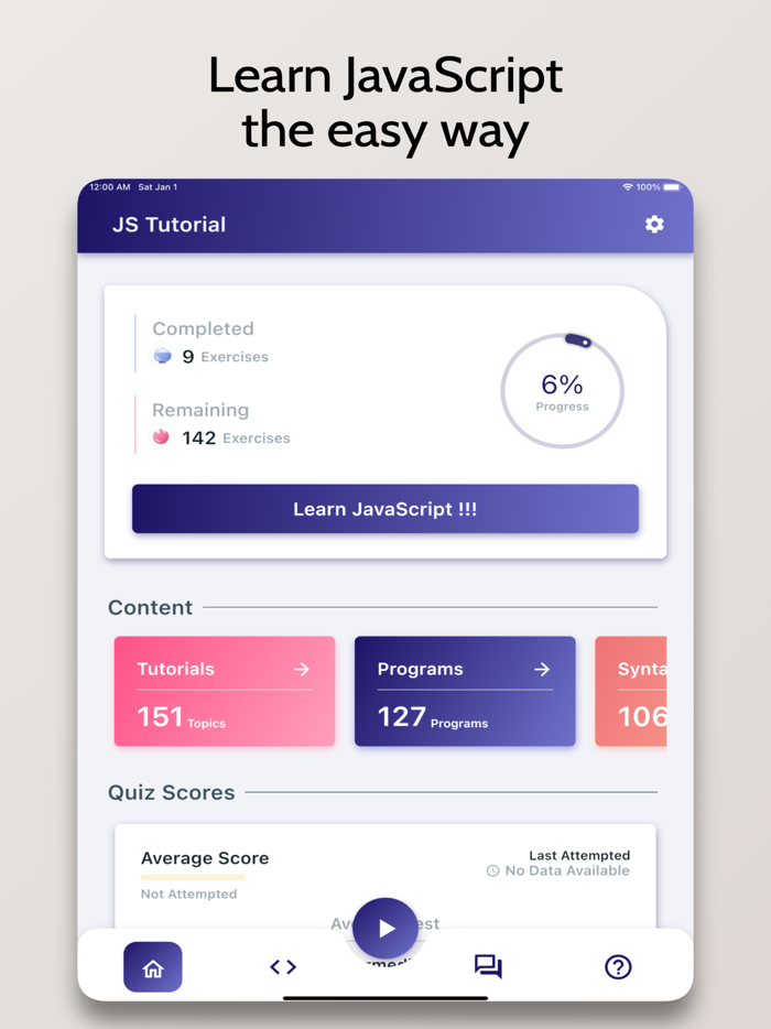 JS Tutorial - Simplified