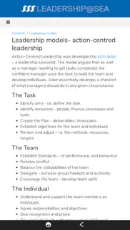 leadership@sea iphone screenshot 1