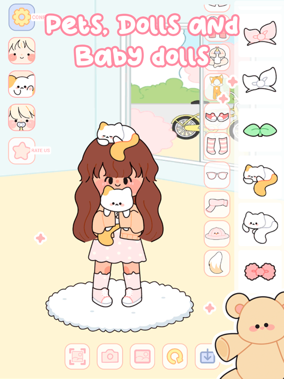 Screenshot #5 pour Lovely Doll Dress Up Game