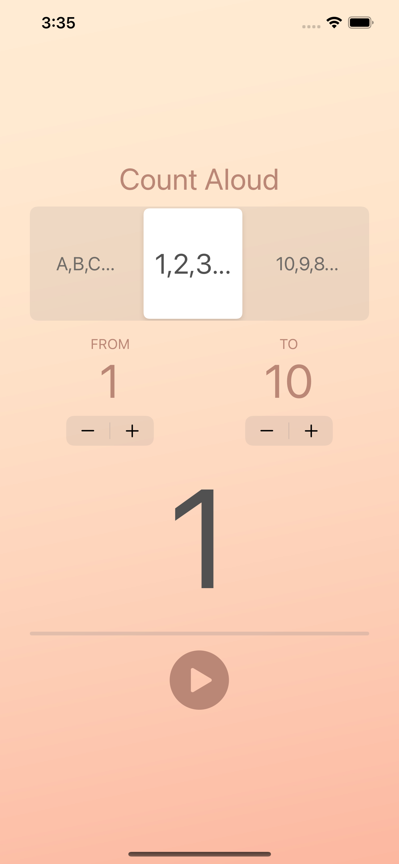 Count Aloud
