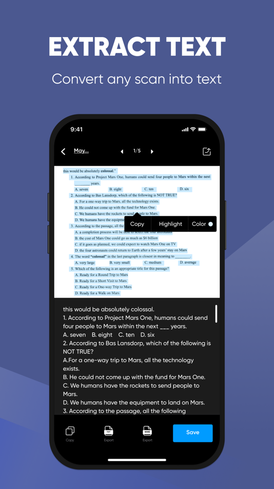 #4. Lens Scanner: PDF Camera OCR (iOS) 由: Youdao (Hong Kong) Limited