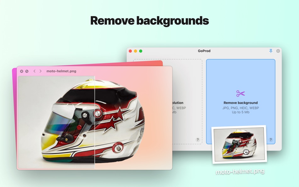 #3. GoProd: Enhance images with AI (macOS) بواسطة: Icons8 LLC