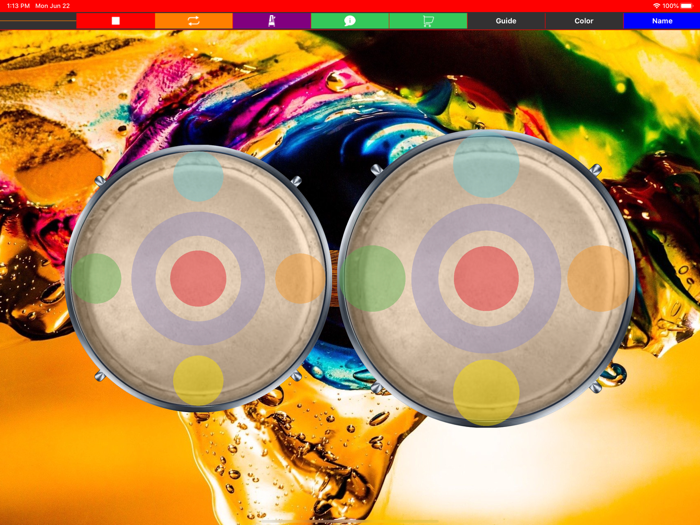 Bongos  - Drum Percussion Pad