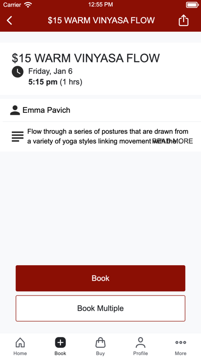 SOUL HOT YOGA Screenshot
