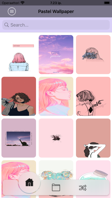 Pastel Girl Wallpaper - HD Screenshot