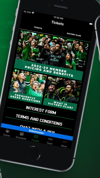 Dallas Stars Screenshot