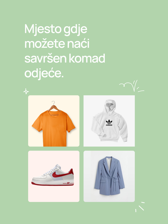 Ormarić: Prodaj & Kupuj Odjeću iPad screenshot 1 - Shopping app