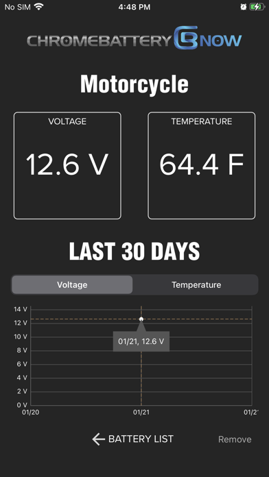 ChromeBattery Now Screenshot