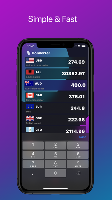 Smart Currency Converter screenshot 2