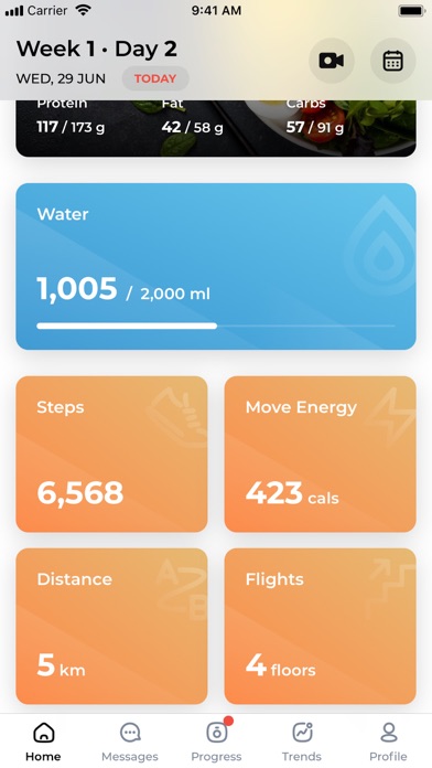 Tara Mazanec Wellness Screenshot