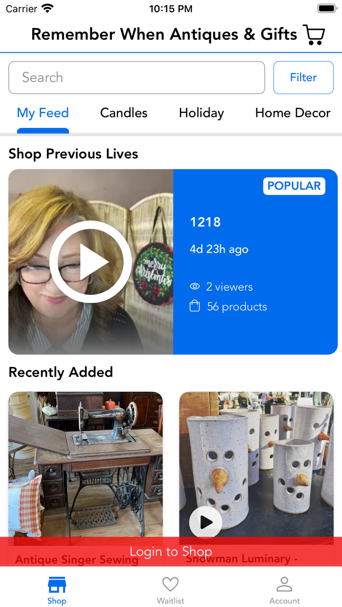 Remember When Antiques and Gifts