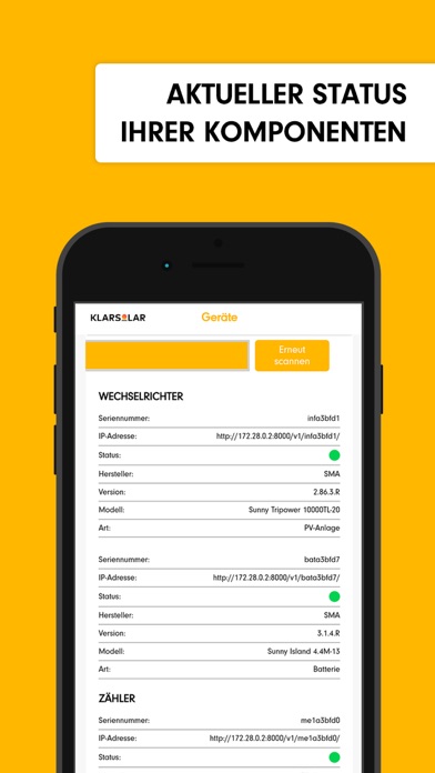 Klarsolar HERO Screenshot