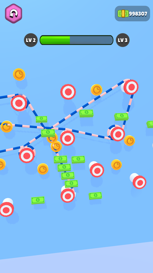 #2. Rope Collect 3D (iOS) 由: Murat Isci
