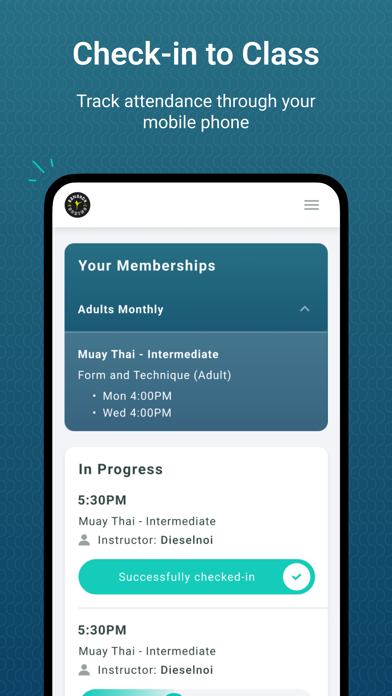 Gymdesk - Members App Screenshot