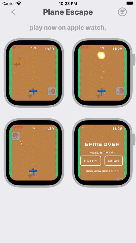 #6. Wrist Arcade 10-in-1 (iOS) 由: Vineet Patil