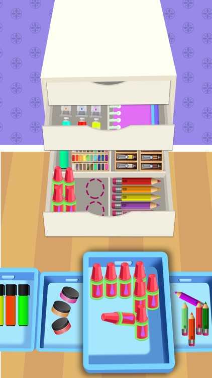 Stationery Organizer Game