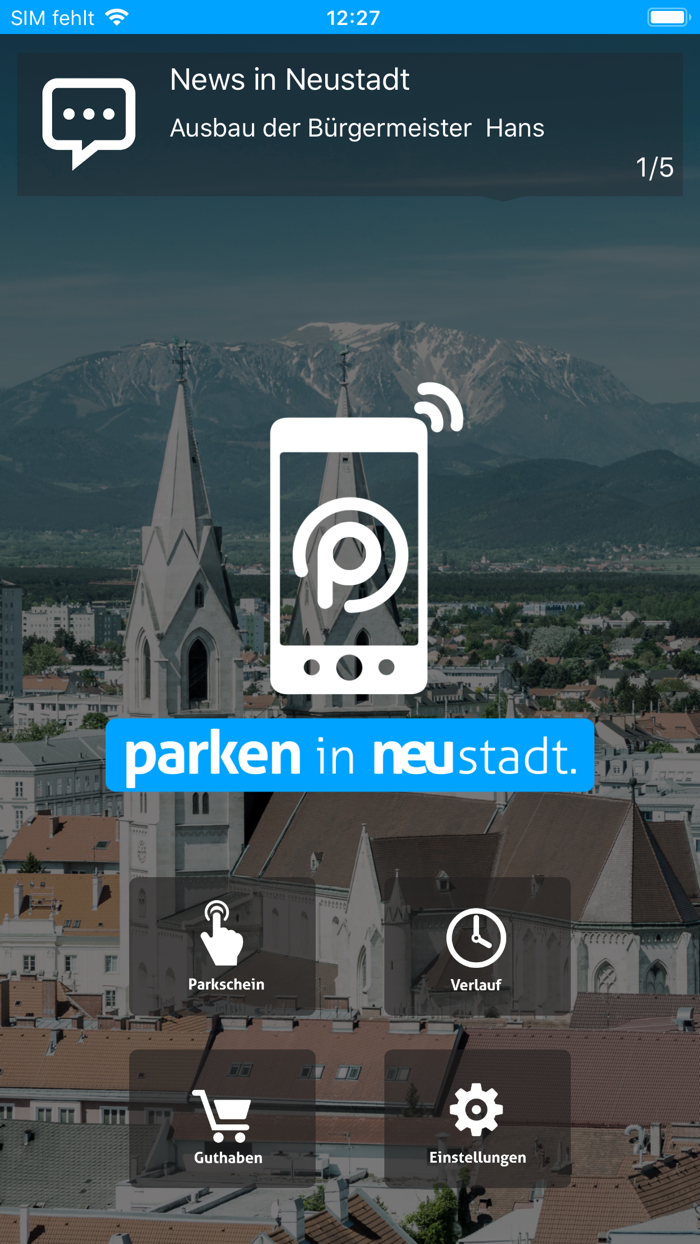 Parken Wiener Neustadt