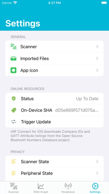 nRF Connect for Mobile screenshot-5