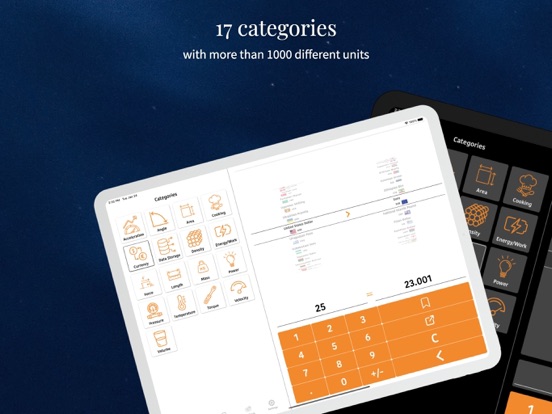 EZPZ Unit Converter iPad screenshot 1 - Utilities app