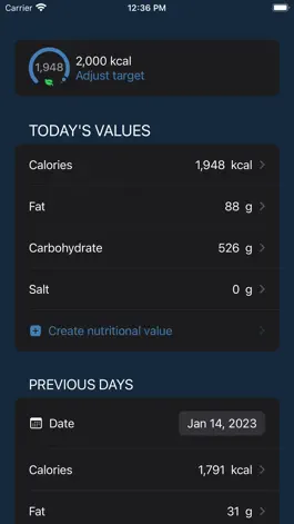 Game screenshot Simple Calories - Tracker mod apk