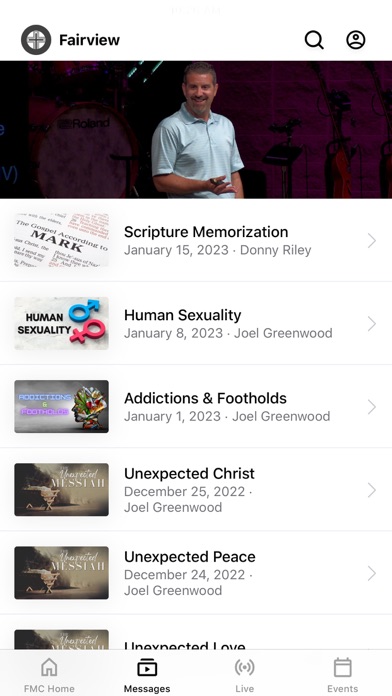 Fairview Missionary Church Screenshot