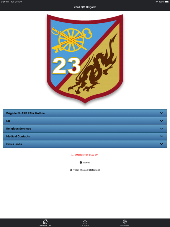 Screenshot #4 pour WeCare, 23rd Quartermaster Bde