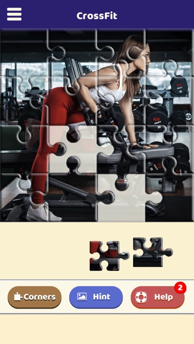 CrossFit Training Puzzle Screenshot