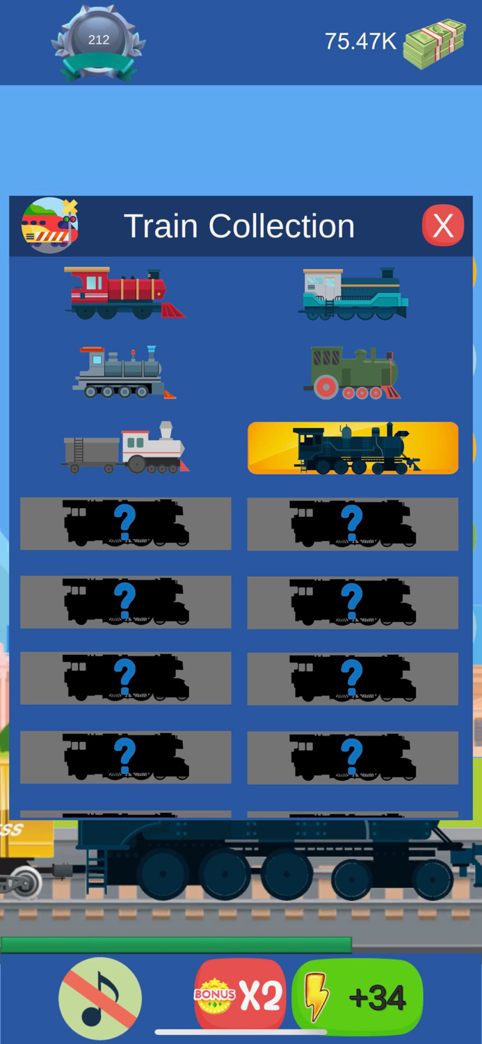 Idle Train Tycoon