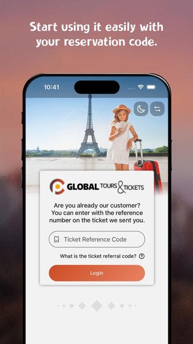 Global Tickets Screenshot