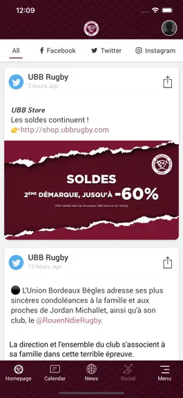Game screenshot UBB Rugby hack