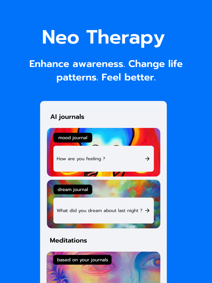 Neo Therapy - AI Journal