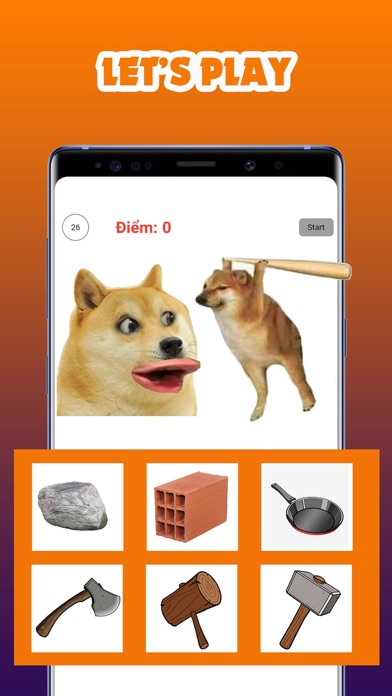 Hit Cheems, Bonk Dog-Funny Dog Screenshot
