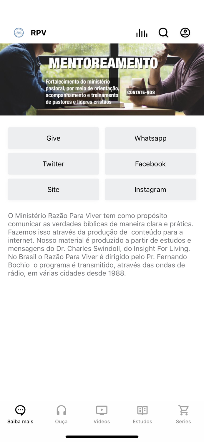 Ministério Razão Para Viver