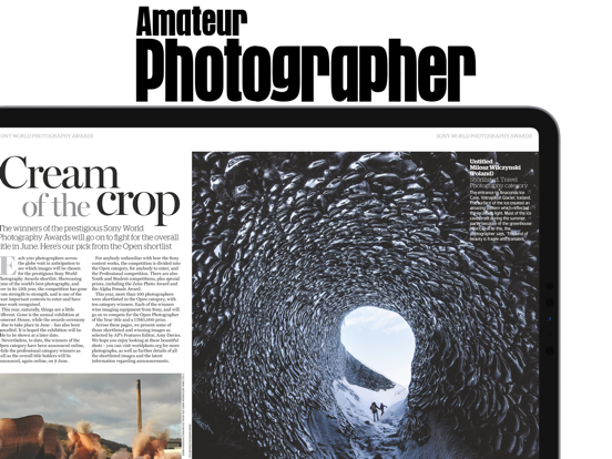 Amateur Photographer Magazine iPad app afbeelding 1