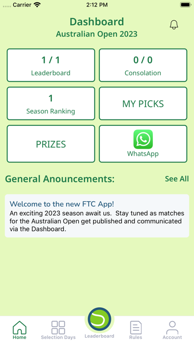 Fantasy Tennis Club Screenshot