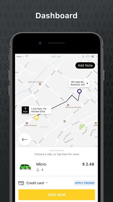 Trip - Rideshare Screenshot