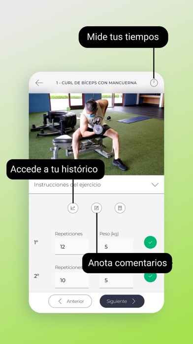Corazón de león fitness Screenshot